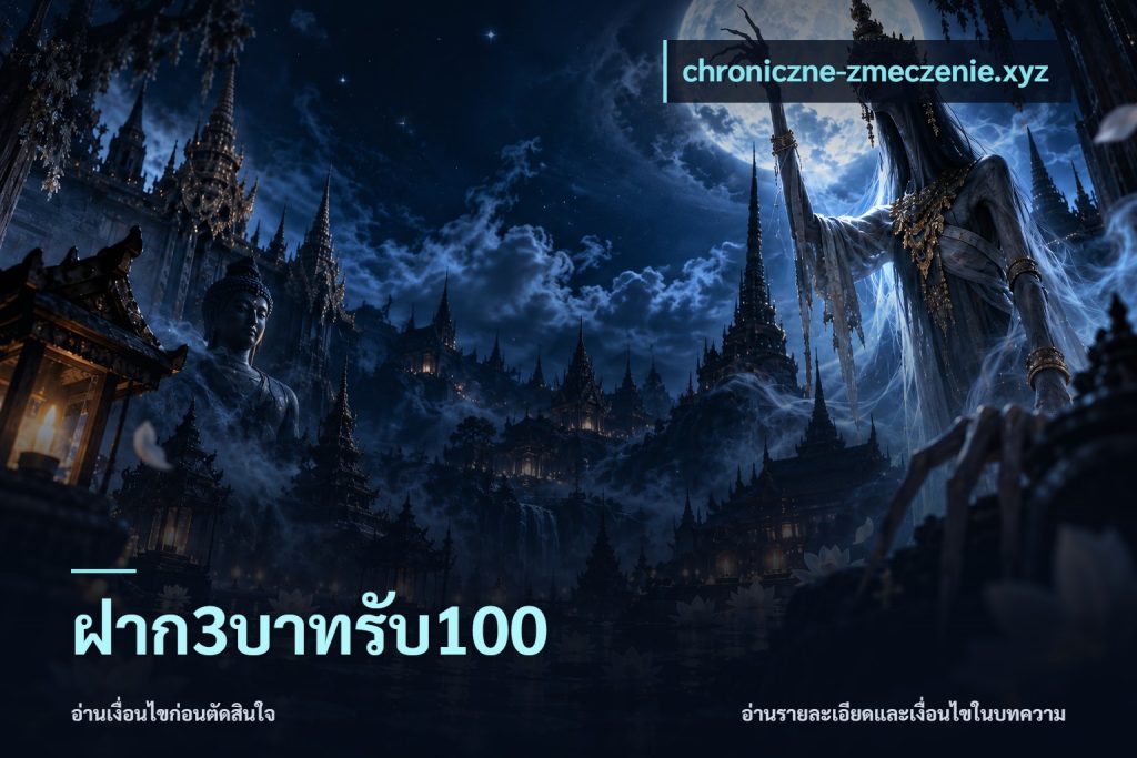 ฝาก3บาทรับ100