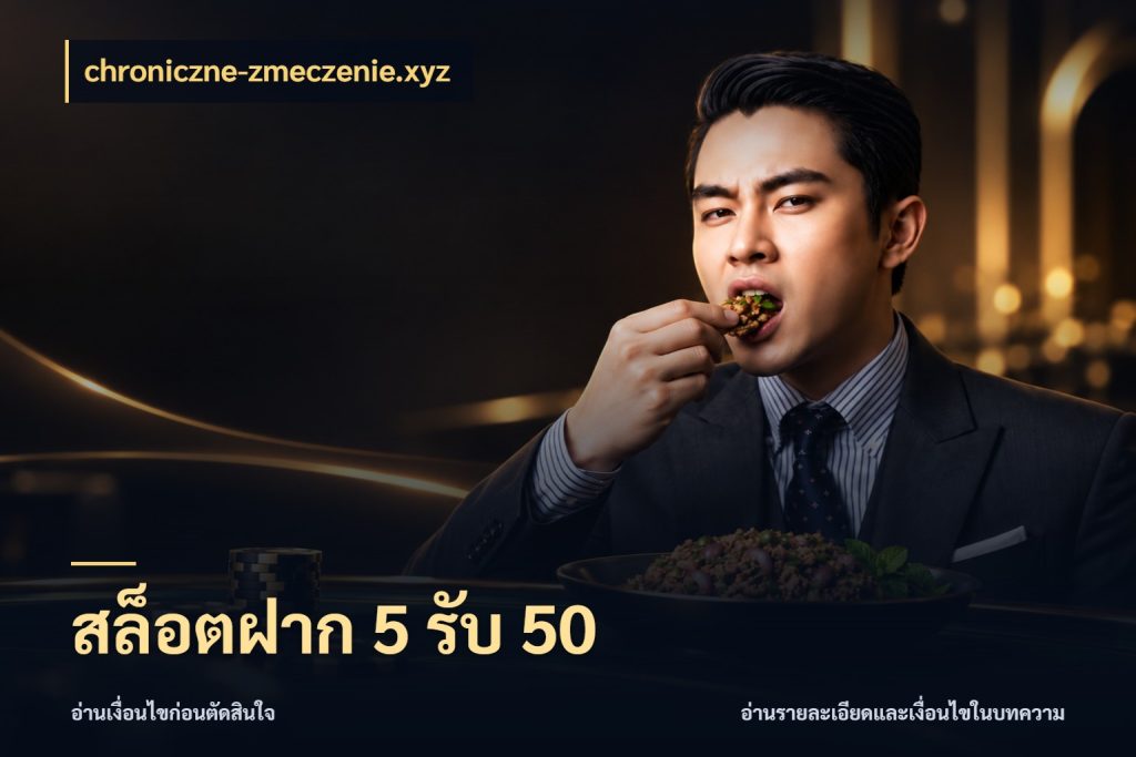สล็อตฝาก 5 รับ 50 สนุกกับตัวเลือกโปรในสไตล์ของคุณ ในมุม chroniczne-zmeczenie.xyz