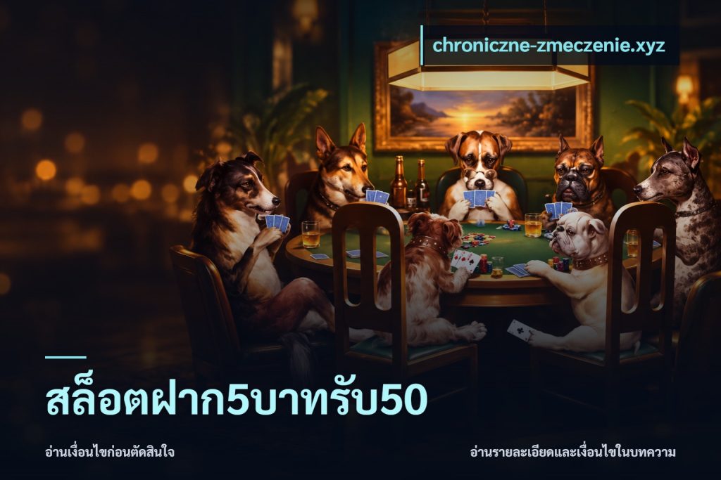 สล็อตฝาก5บาทรับ50