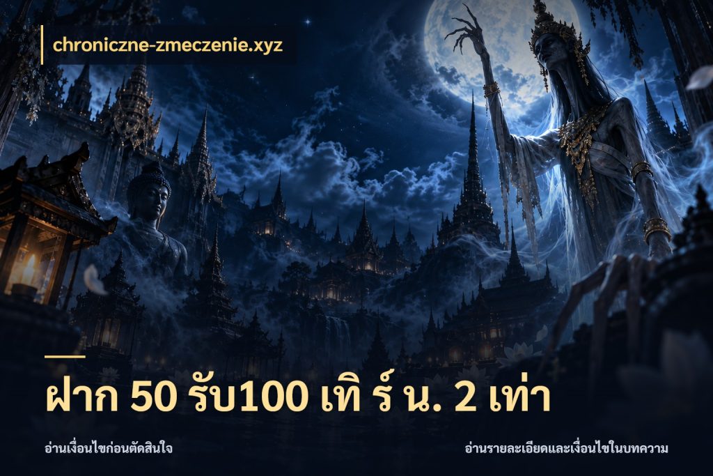 ฝาก 50 รับ100 เทิ ร์ น. 2 เท่า สีสันของโปรฝากและยอดรับ ในมุม chroniczne-zmeczenie.xyz