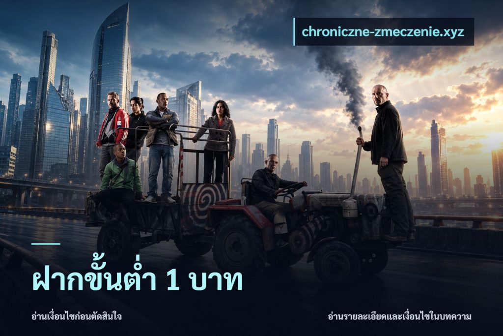 ฝากขั้นต่ำ 1 บาท