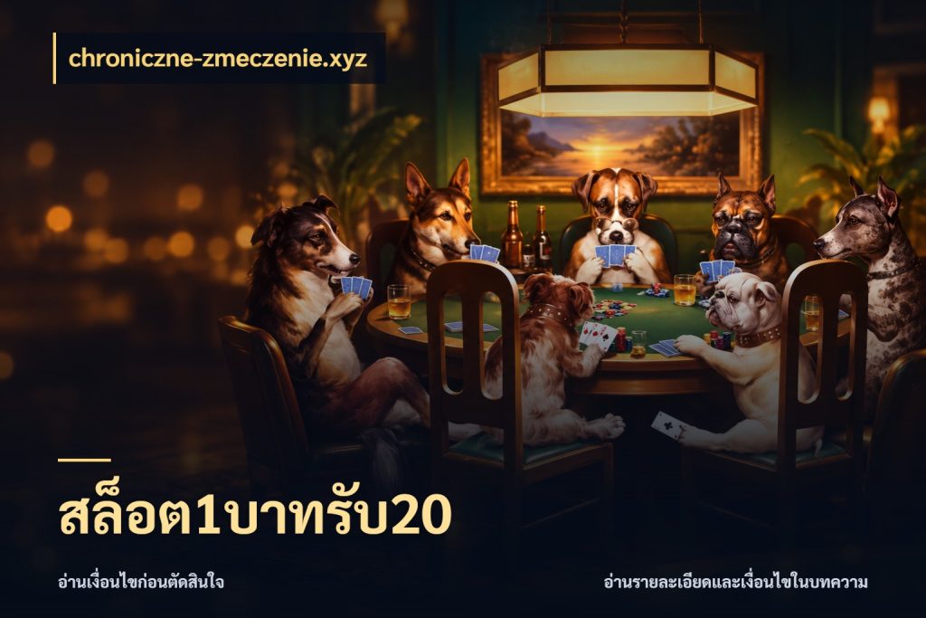 สล็อต1บาทรับ20 โปรยอดรับที่สายเกมสนใจ ในมุม chroniczne-zmeczenie.xyz