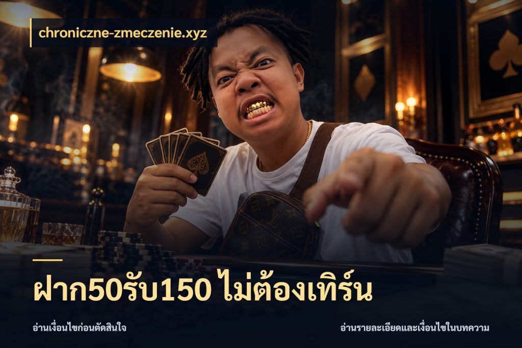 ฝาก50รับ150 ไม่ต้องเทิร์น เครดิตกับรูปแบบโปรที่ตรงใจ ในมุม chroniczne-zmeczenie.xyz
