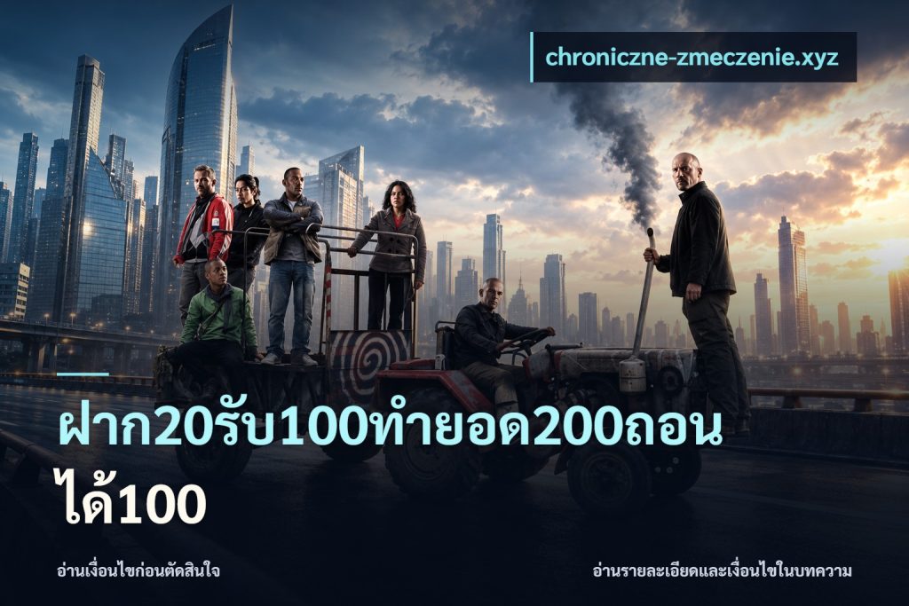 ฝาก20รับ100ทํายอด200ถอนได้100