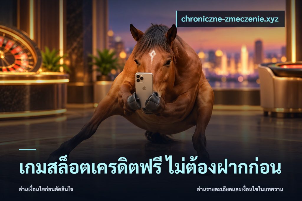 เกมสล็อตเครดิตฟรี ไม่ต้องฝากก่อน