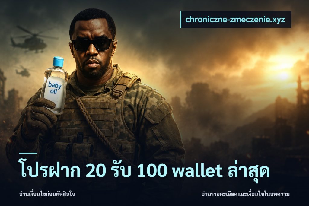โปรฝาก 20 รับ 100 wallet ล่าสุด