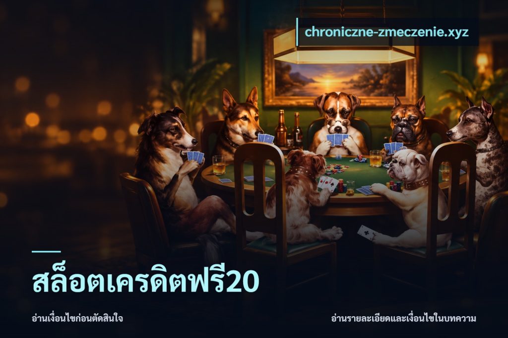 สล็อตเครดิตฟรี20