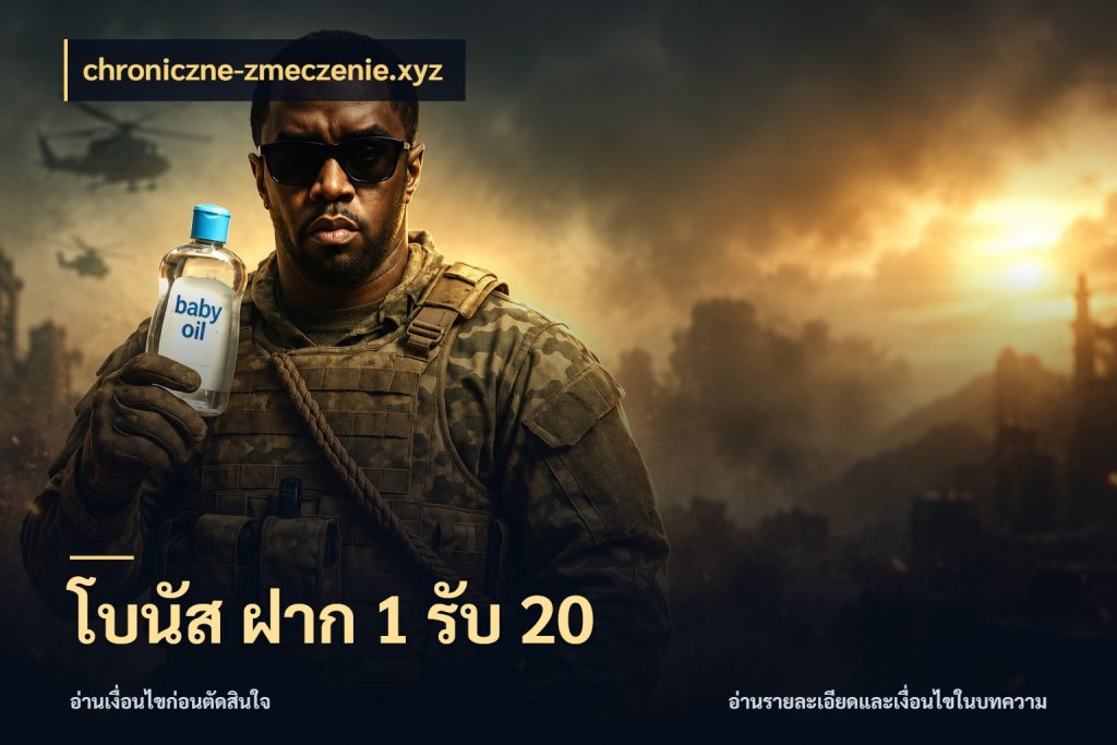 โบนัส ฝาก 1 รับ 20 chroniczne-zmeczenie.xyz สีสันของโปรฝากและยอดรับ