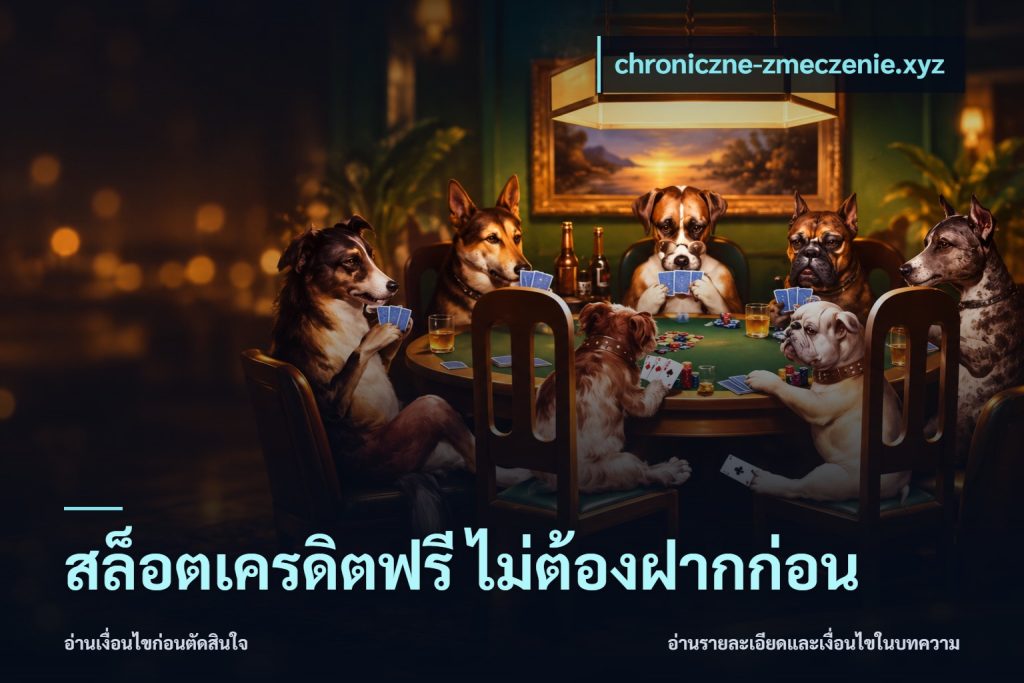 สล็อตเครดิตฟรี ไม่ต้องฝากก่อน