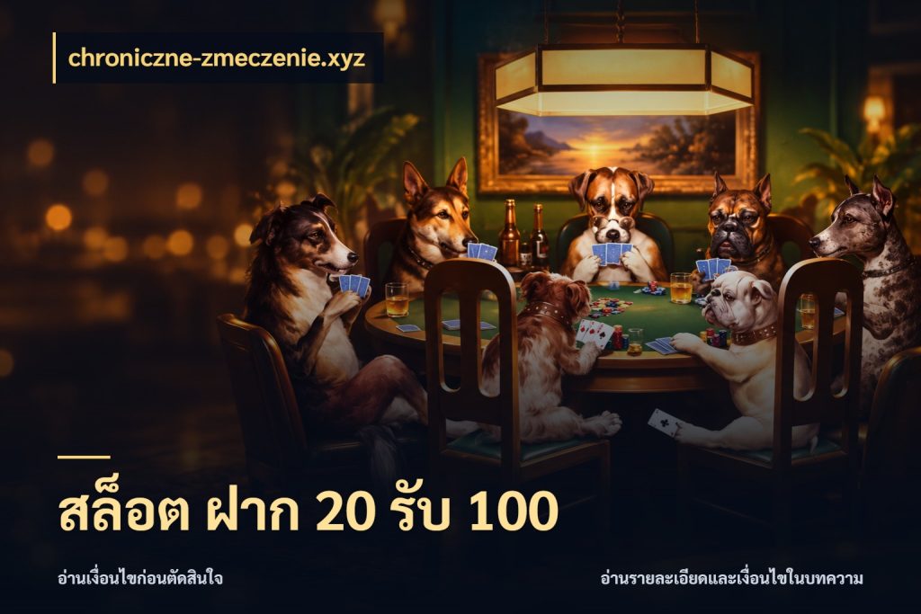 สล็อต ฝาก 20 รับ 100 จุดเด่นของเครดิตที่คนชอบเกมอยากรู้ กับ chroniczne-zmeczenie.xyz