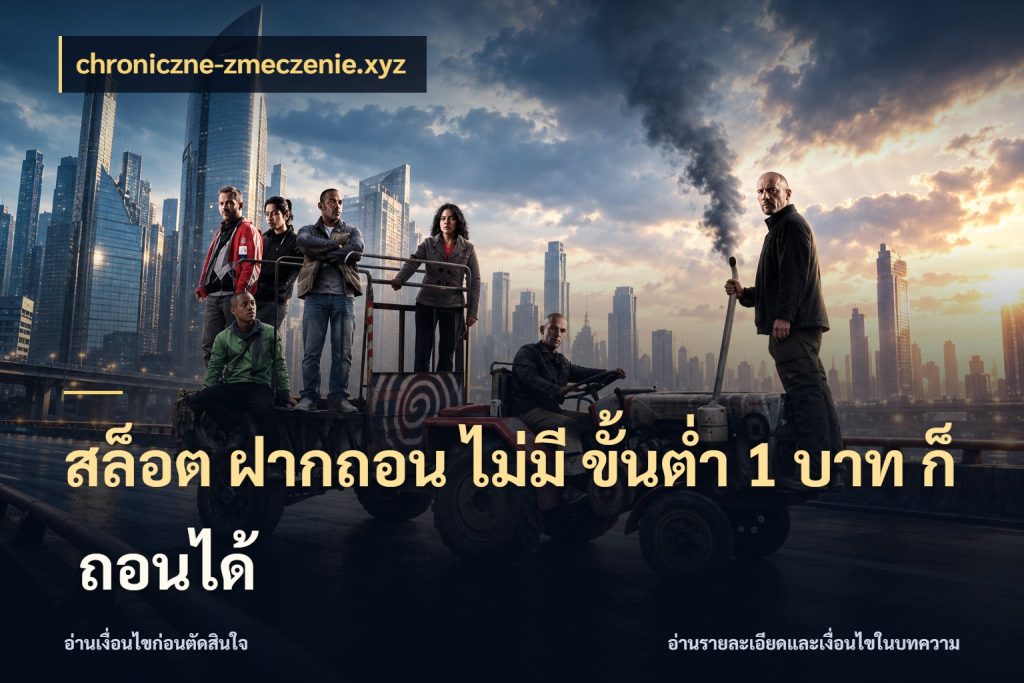 สล็อต ฝากถอน ไม่มี ขั้นต่ำ 1 บาท ก็ ถอนได้ จำนวนเริ่มต้นกับสไตล์เกมที่ชอบ กับ chroniczne-zmeczenie.xyz