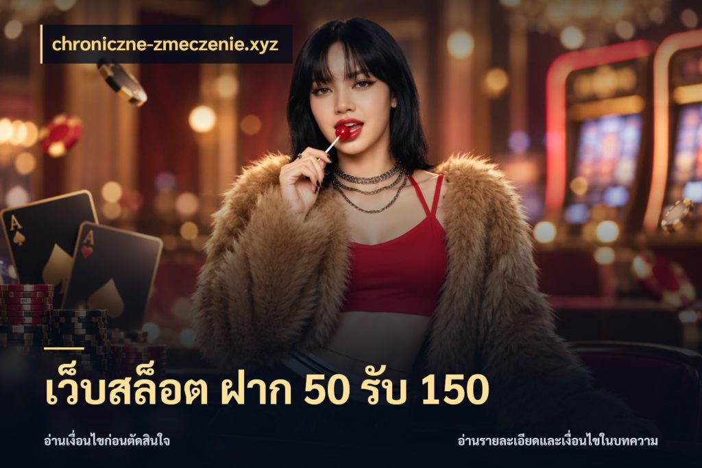 เว็บสล็อต ฝาก 50 รับ 150 chroniczne-zmeczenie.xyz เครดิตกับรูปแบบโปรที่ตรงใจ