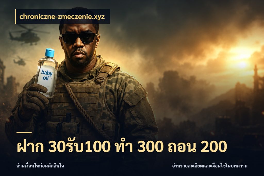 ฝาก 30รับ100 ทํา 300 ถอน 200 จับประเด็นยอดรับก่อนเลือกความสนุก กับ chroniczne-zmeczenie.xyz