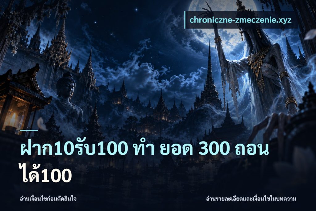 ฝาก10รับ100 ทํา ยอด 300 ถอนได้100