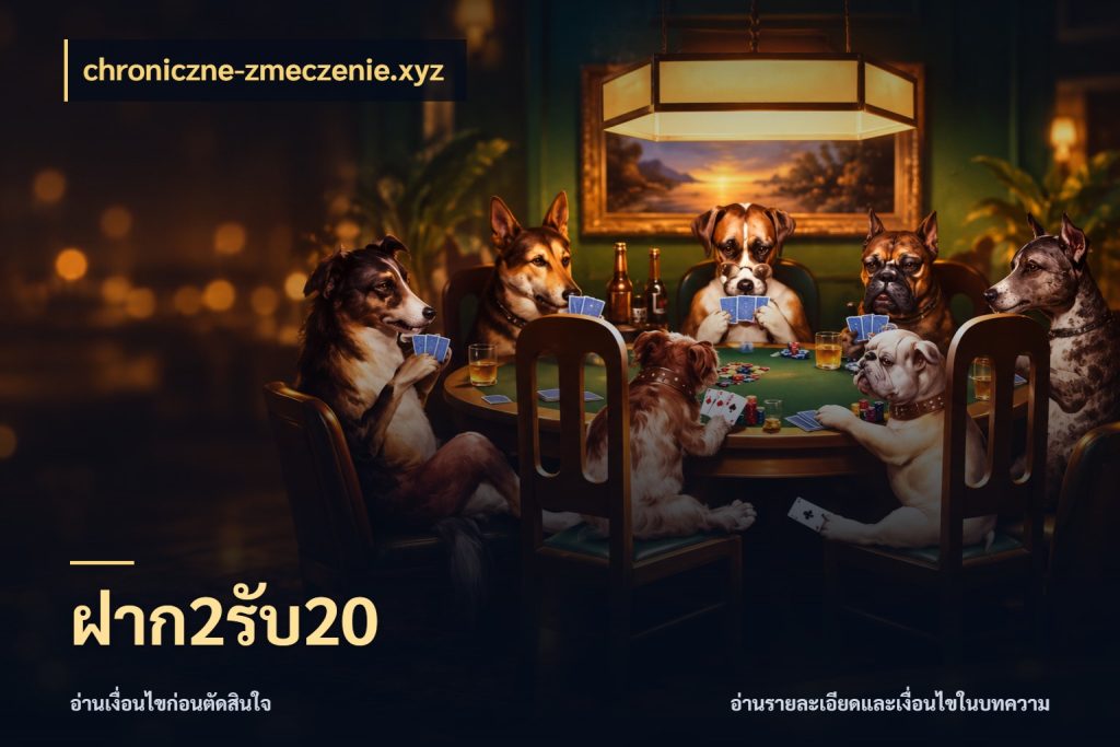ฝาก2รับ20 สายโบนัสเลือกจังหวะสนุกได้อย่างไร กับ chroniczne-zmeczenie.xyz