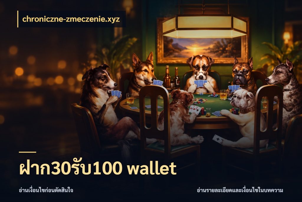ฝาก30รับ100 wallet สายโบนัสเลือกจังหวะสนุกได้อย่างไร กับ chroniczne-zmeczenie.xyz